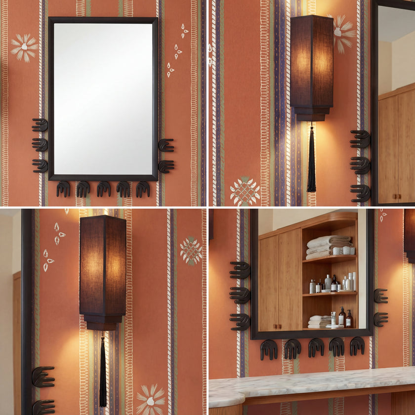Pancha Hasta Mirror
