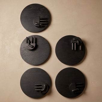Pancha Mudra Wall Art (Set Of 5)